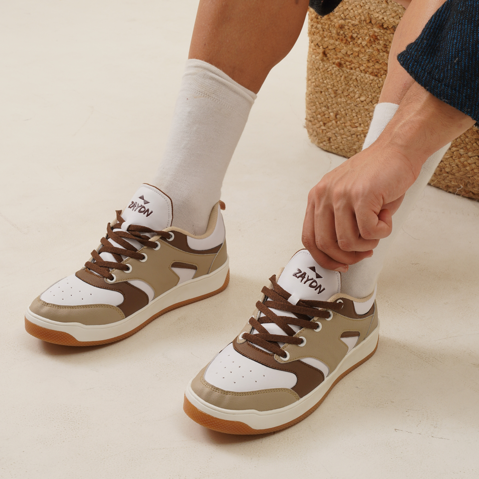 Beige Sneakers