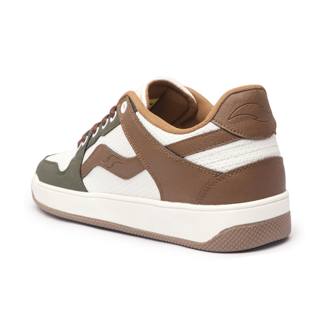 SUAVE Olive Brown Men's casual sneaker