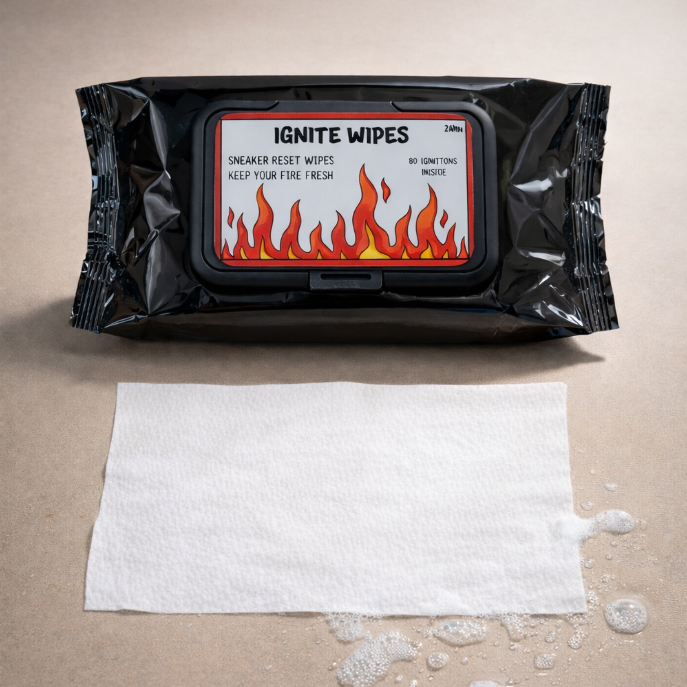 ZAYDN Ignite Wipes – Instant Sneaker Cleaning Wipes
