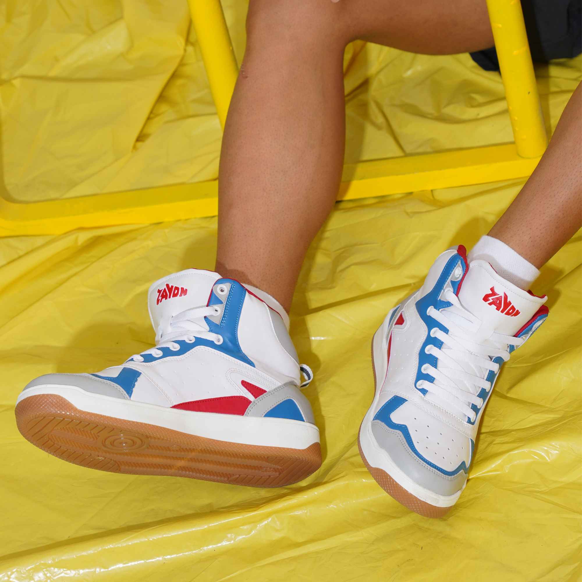 High top online colorful sneakers