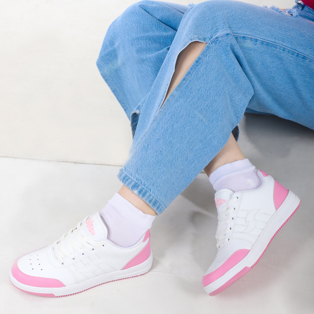 Baby pink trainers deals