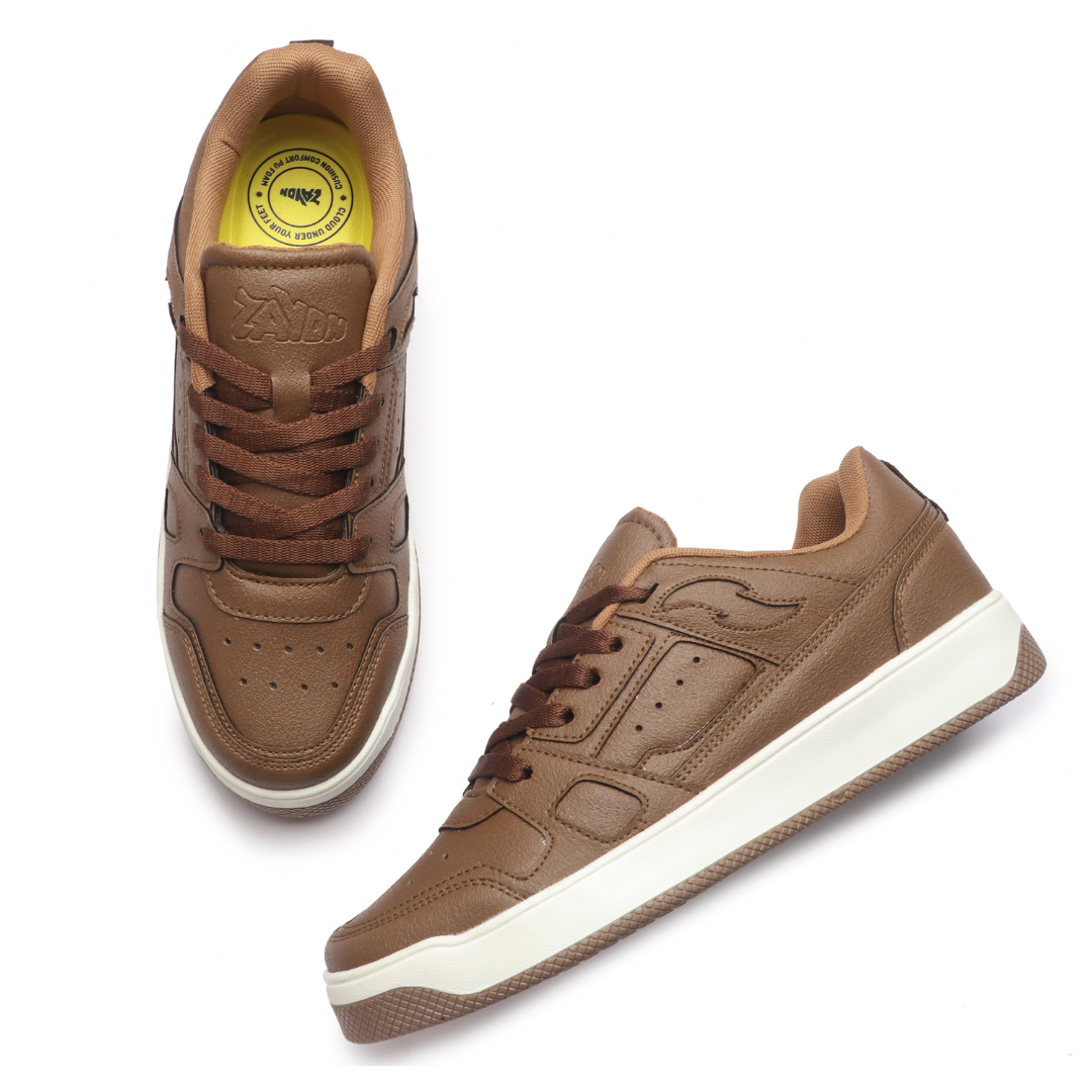 CLUB Brown White Men's casual sneaker