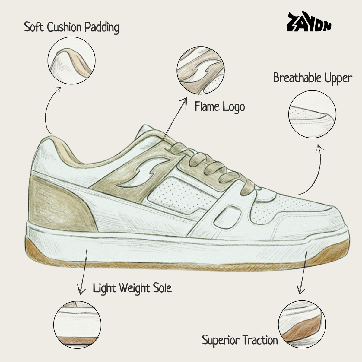 SPADE Salty Beige