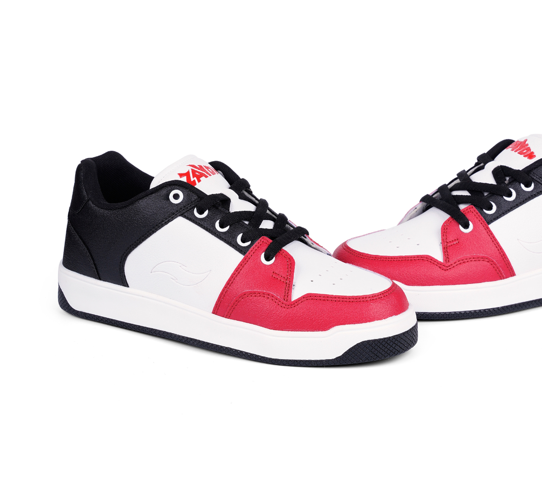 PIXEL Coral Red Men's casual sneaker