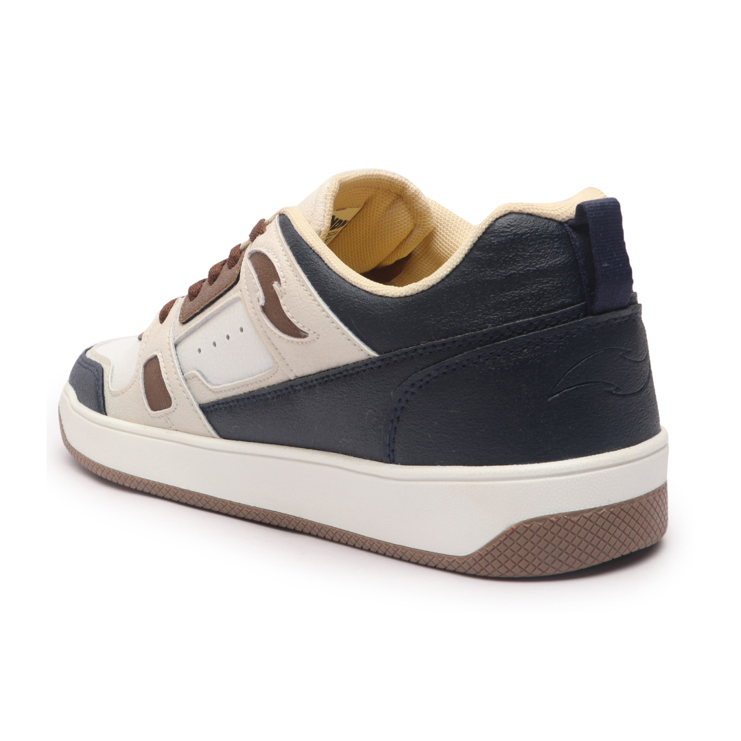 ASHTON Navy Cream Men's casual sneaker