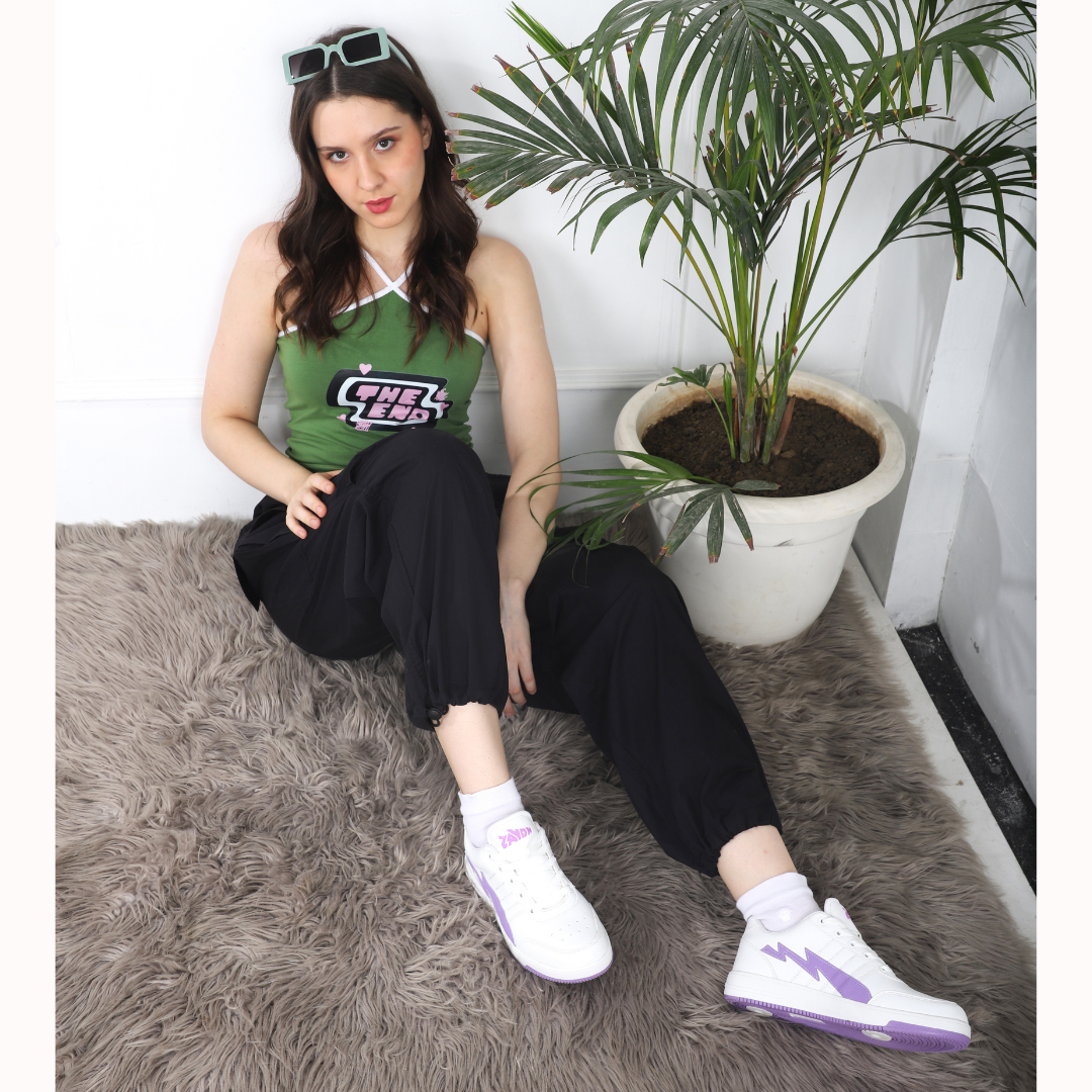 LUNA Electric Purple Women's casual sneaker