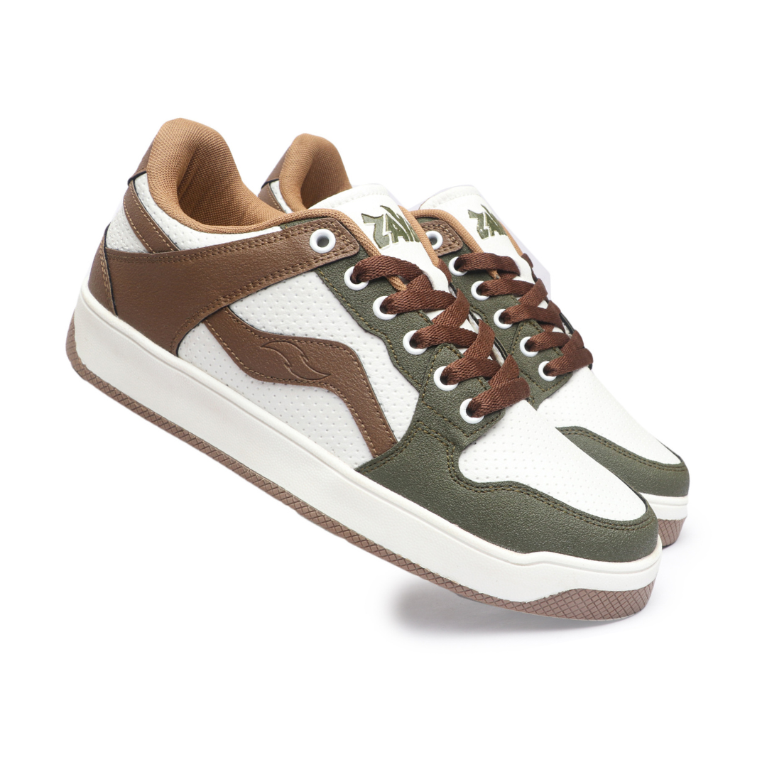 SUAVE Olive Brown Men's casual sneaker