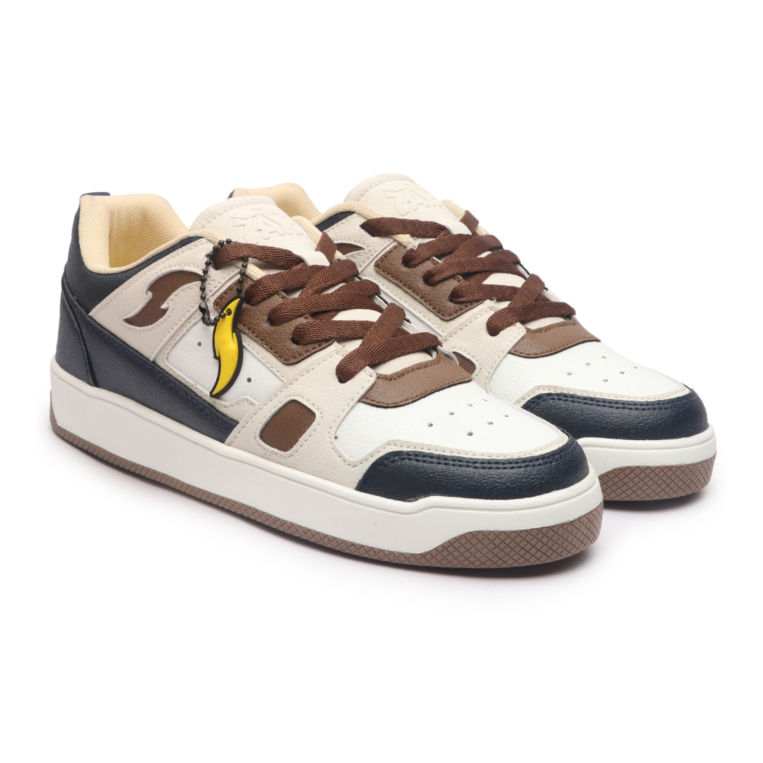 ASHTON Navy Cream Men's casual sneaker