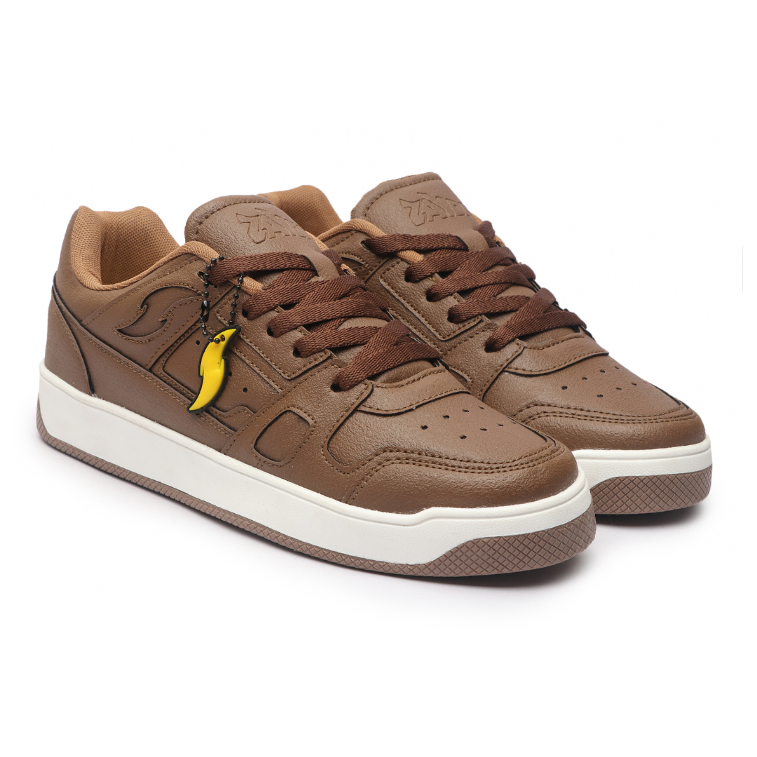 CLUB Brown White Men's casual sneaker