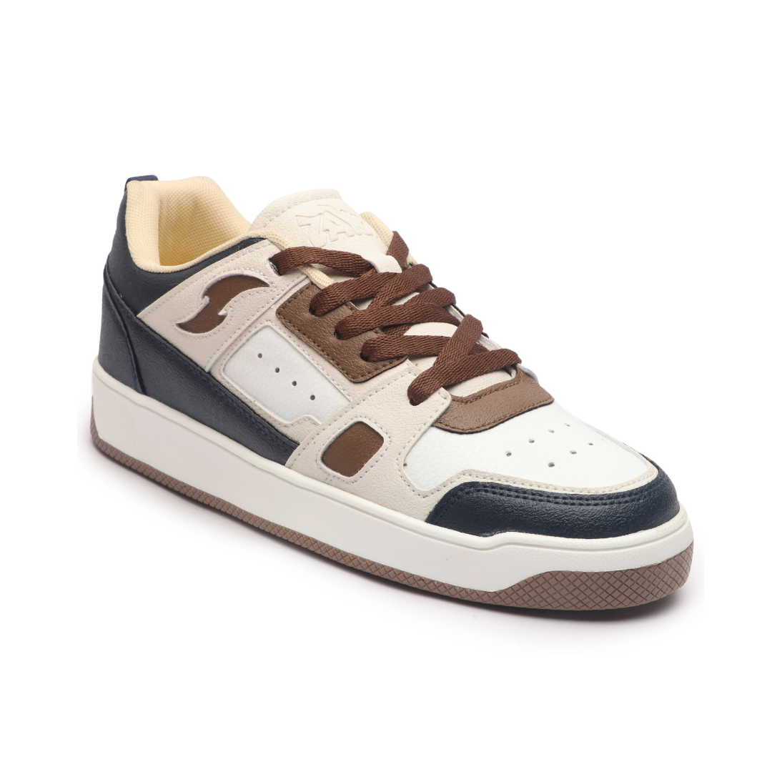 ASHTON Navy Cream Men's casual sneaker