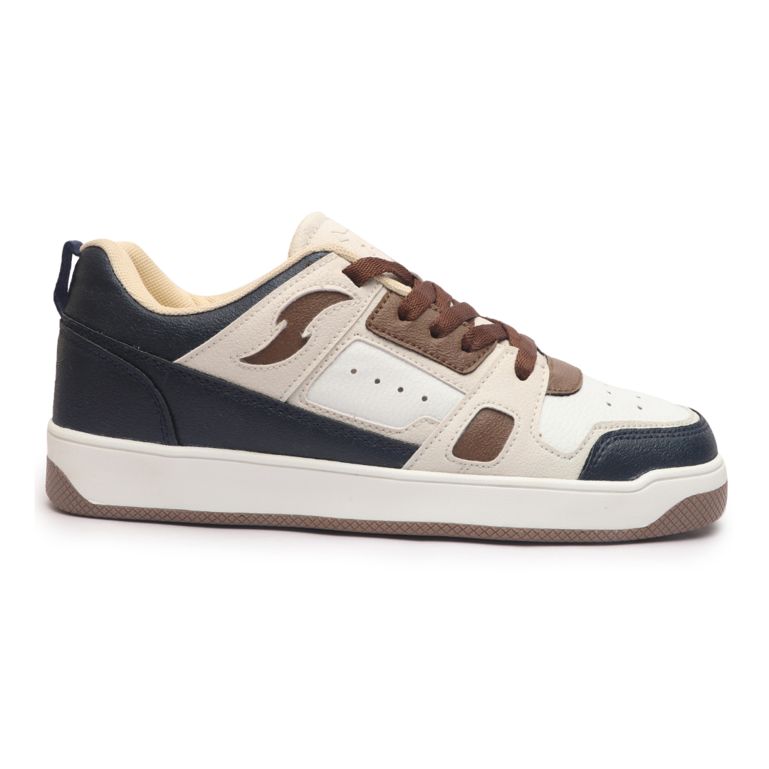 ASHTON Navy Cream Men's casual sneaker
