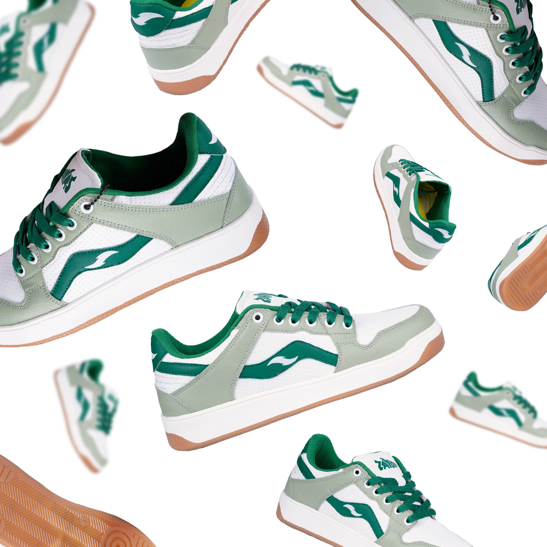 SUAVE L.grn D.grn Men's casual sneaker