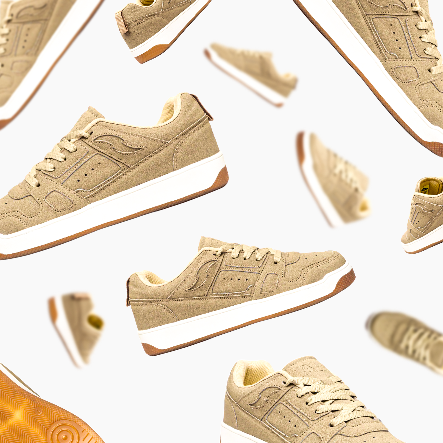 FRAPPE Caramel Men's casual sneaker