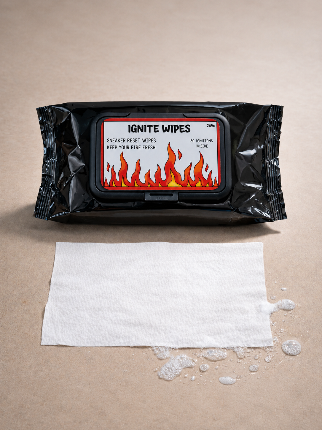 ZAYDN Ignite Wipes – Instant Sneaker Cleaning Wipes