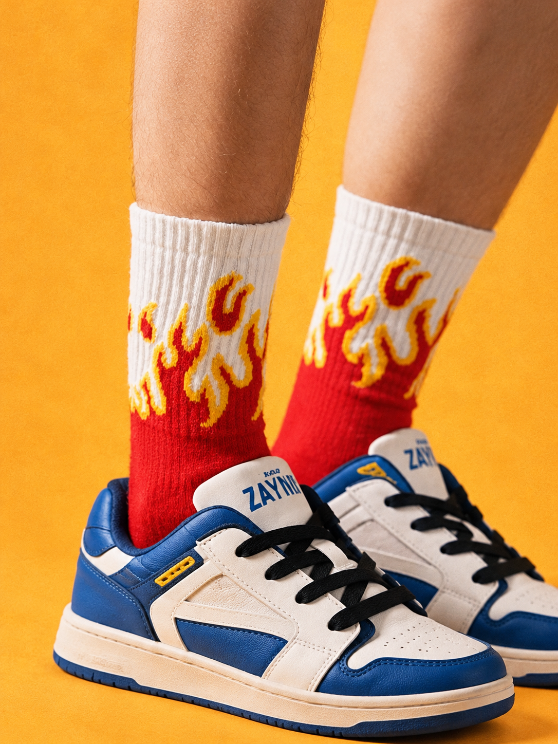SHOCKS - A PAIR OF LIT SOCKS