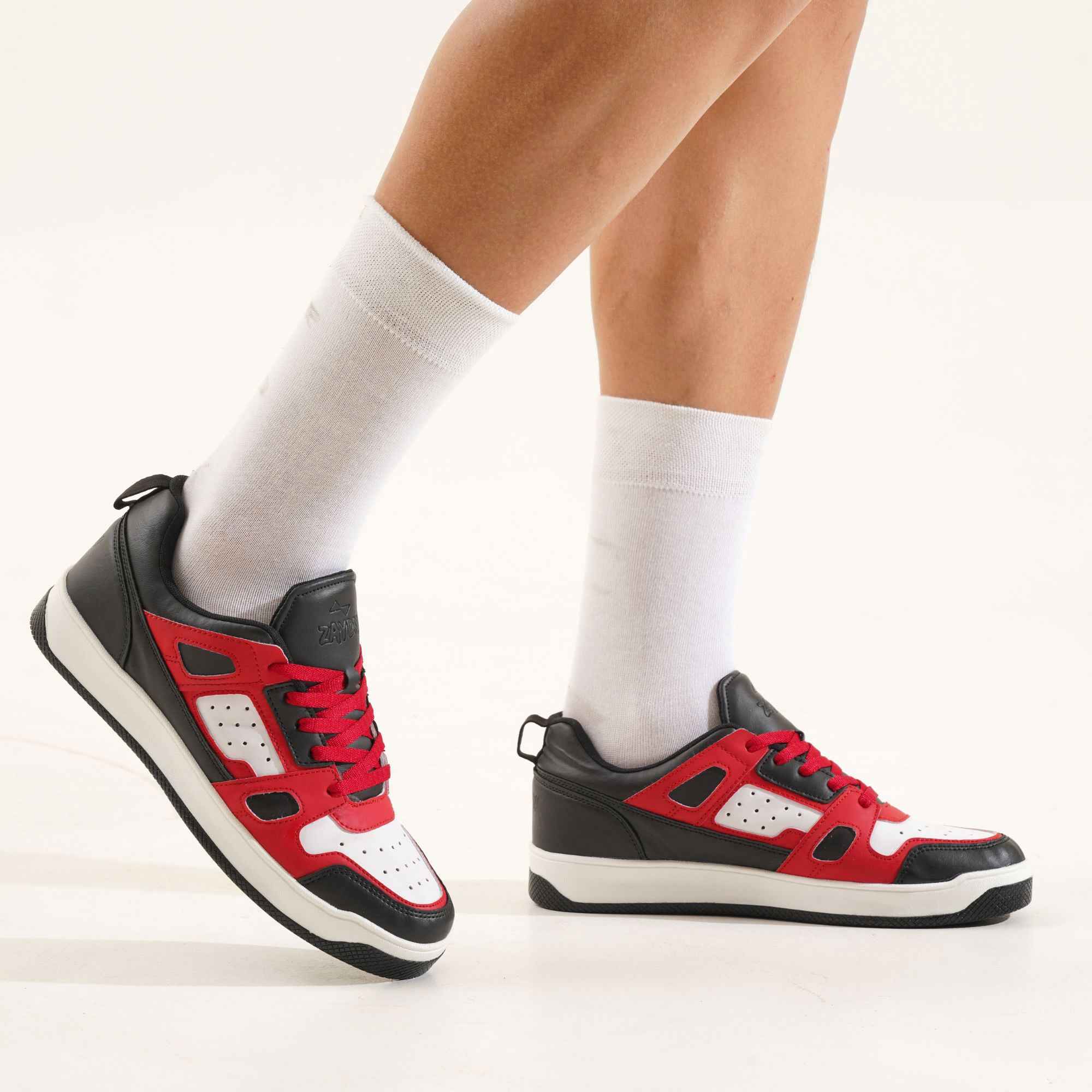 ASH Black Red Men's casual sneaker