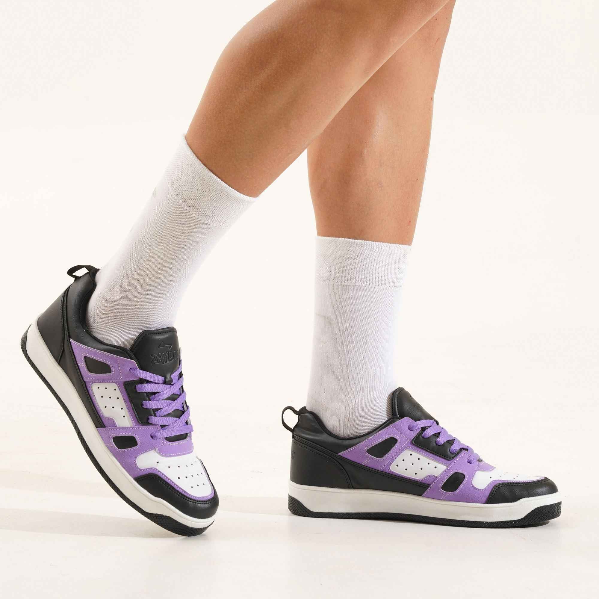 ASH Black Purple Men's casual sneaker